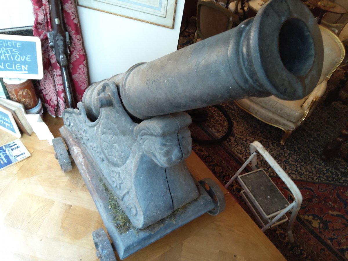 Cannon Of Decoration Early Twentieth-photo-2